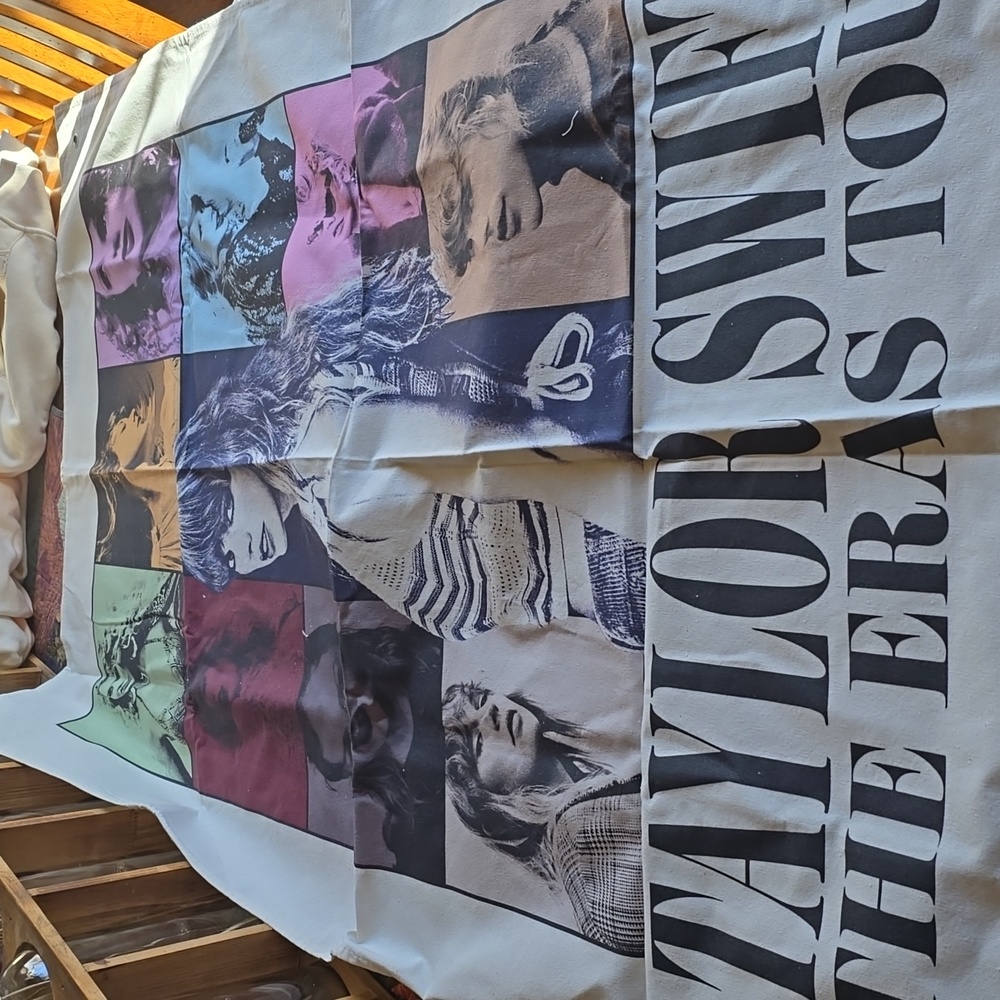 Official Taylor Swift Eras Tour cotton tapestry
